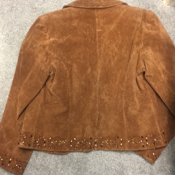 Genuine leather blazer - Picture 2 of 3